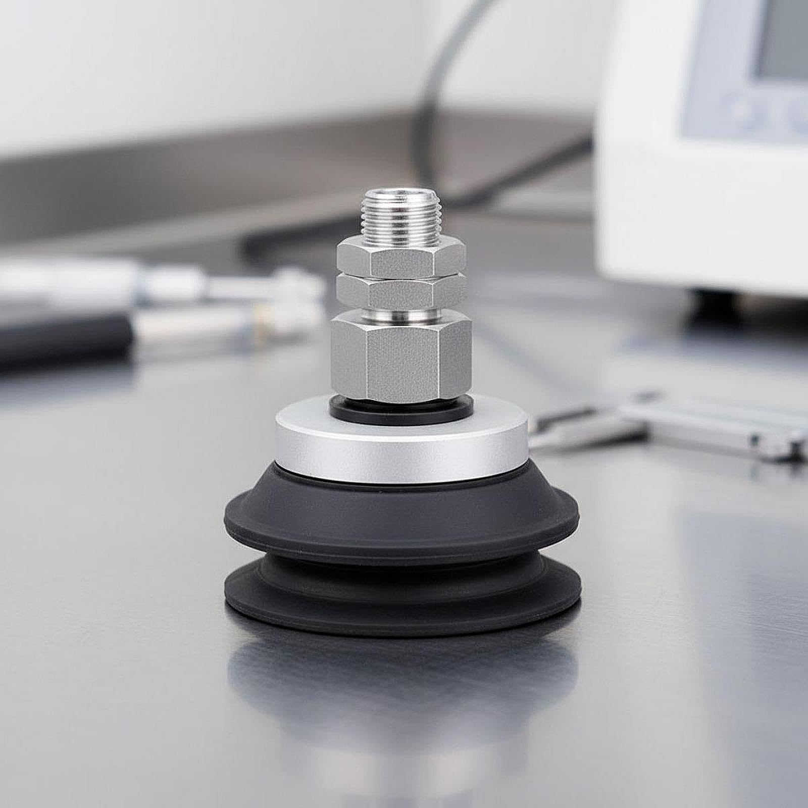 Harilla Brazo Mecánico, Pinza Robótica con Pie de Succión Al Vacío, Accesorios Neumáticos, Repuestos, Equipo Industrial Robusto, Herramienta de Automatización