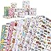 Wodasi Papel de Regalo, 10 Hojas Papel Para Envolver Regalos, Papel de Regalo Colorido Niños Niñas Cumpleaños Papel Regalo, Hojas De Papel De Regalo, 10 Diseño, Doblados, 74 x 52cm
