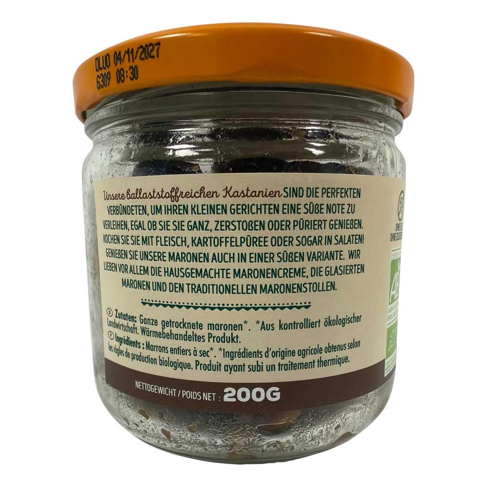 Natürliche ganze Maronen 6 x 200 g