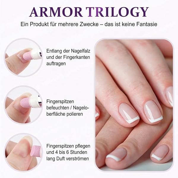 3-in-1 Nagelhautölstift, 2026 Upgrade Nagelhautentferner Stift mit Keramikspitze, Nagelhautschieber-Ölstift mit Keramikspitze, Nagelpflege Stift Nagelhautöl für Trockene, Strapazierte Nägel (1Pcs) - 5