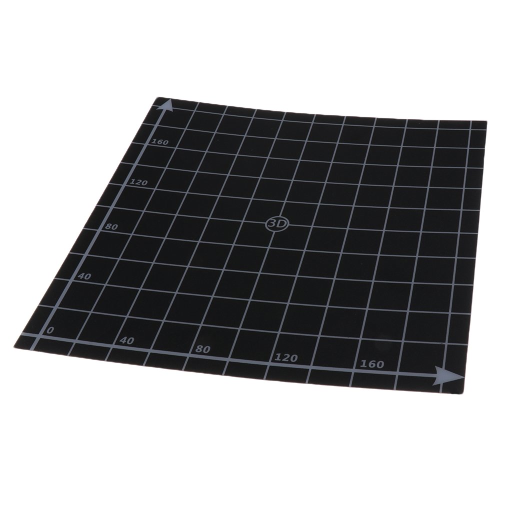 UJEAVETTE 220x220mm 3D Printing Build Surface Heat Bed Sticker with Coordinate-image-0