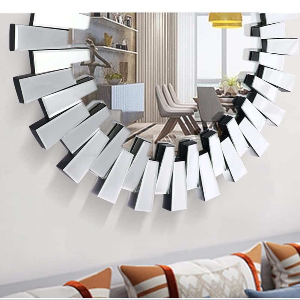 バロックスタイル 壁掛け鏡 中型 シルバー Amazon｜鏡 ヴィンテージ壁掛けミラー、バロックスタイルのラウンド