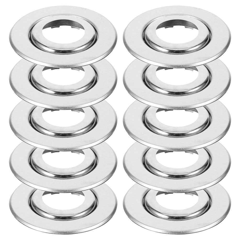 TOPPERFUN Fire Sprinkler Cover Plate Escutcheon Double Disc Pipe Cover 2.64 Inch 20- Flange for Concealing Fire Sprinkler Heads in Home Plumbing