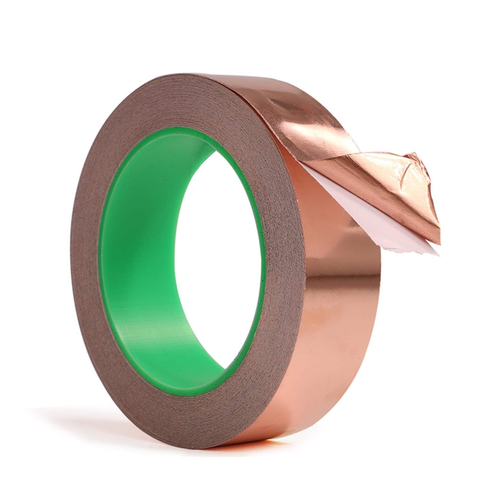 DAVBIR Nastro adesivo in lamina di rame largo 70 mm, schermatura elettromagnetica maschera Elimina nastro conduttivo biadesivo for riparazione antistatica EMI perfection