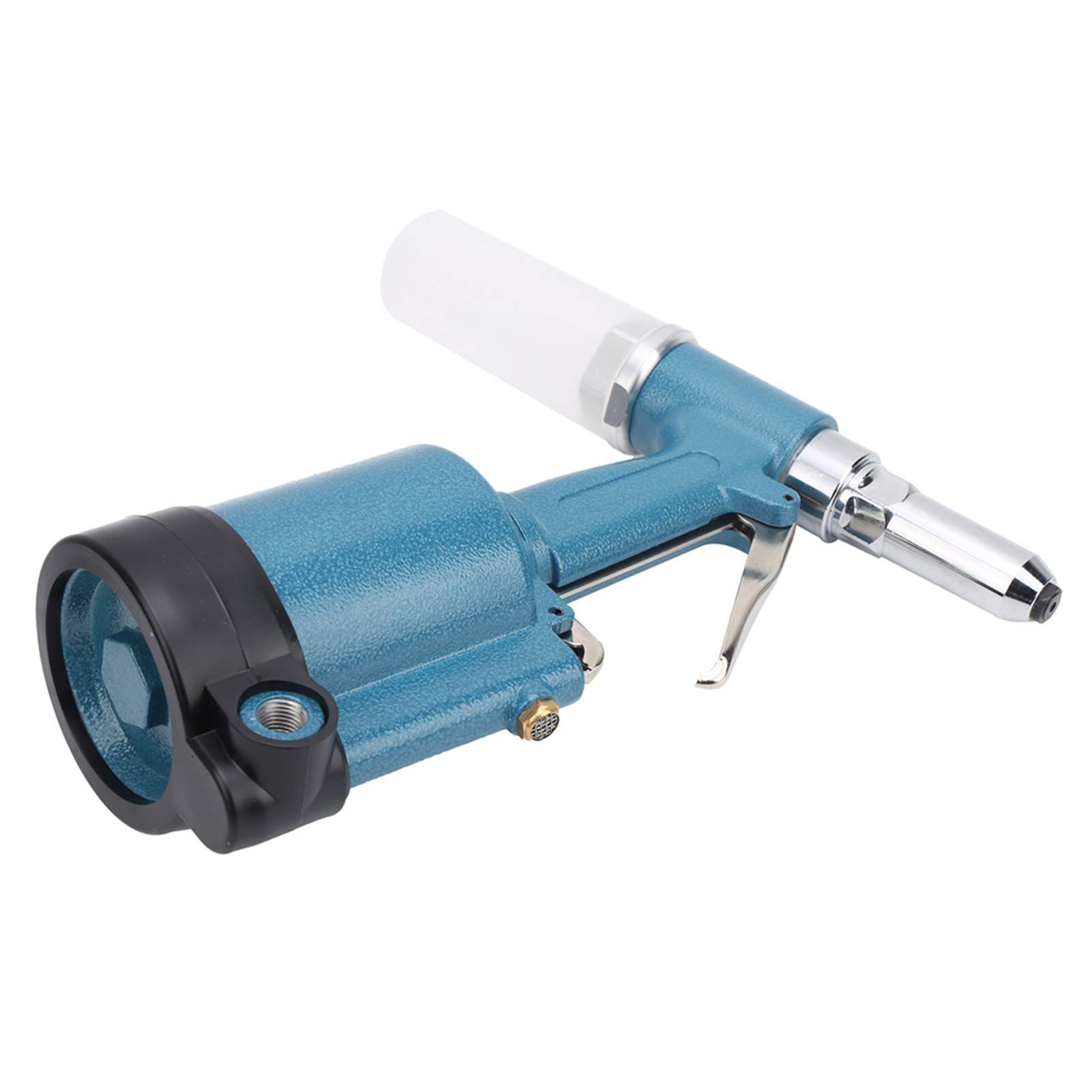 Pistolet do nitowania pneumatycznego klasy przemysłowej, Nitownica pneumatyczna z 3 szczękami o konstrukcji hydraulicznej, Korpus z aluminium lotniczego, do nitów stalowych i (Styl amerykański)