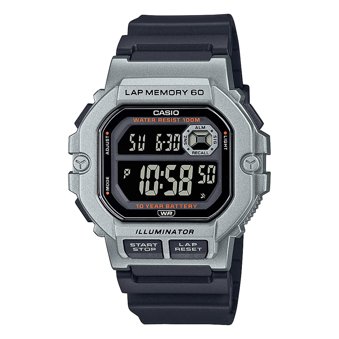 CasioDigital Watch WS-1400H-1BVDF