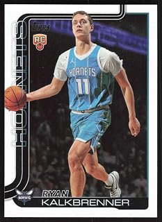 2025-26 Topps #234 Ryan Kalkbrenner NM-MT RC Rookie Hornets Basketball Trading Card