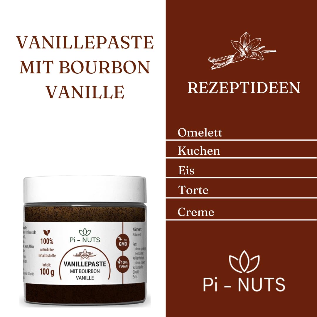 Pi-nuts Pasta waniliowa bourbon Madagaskar