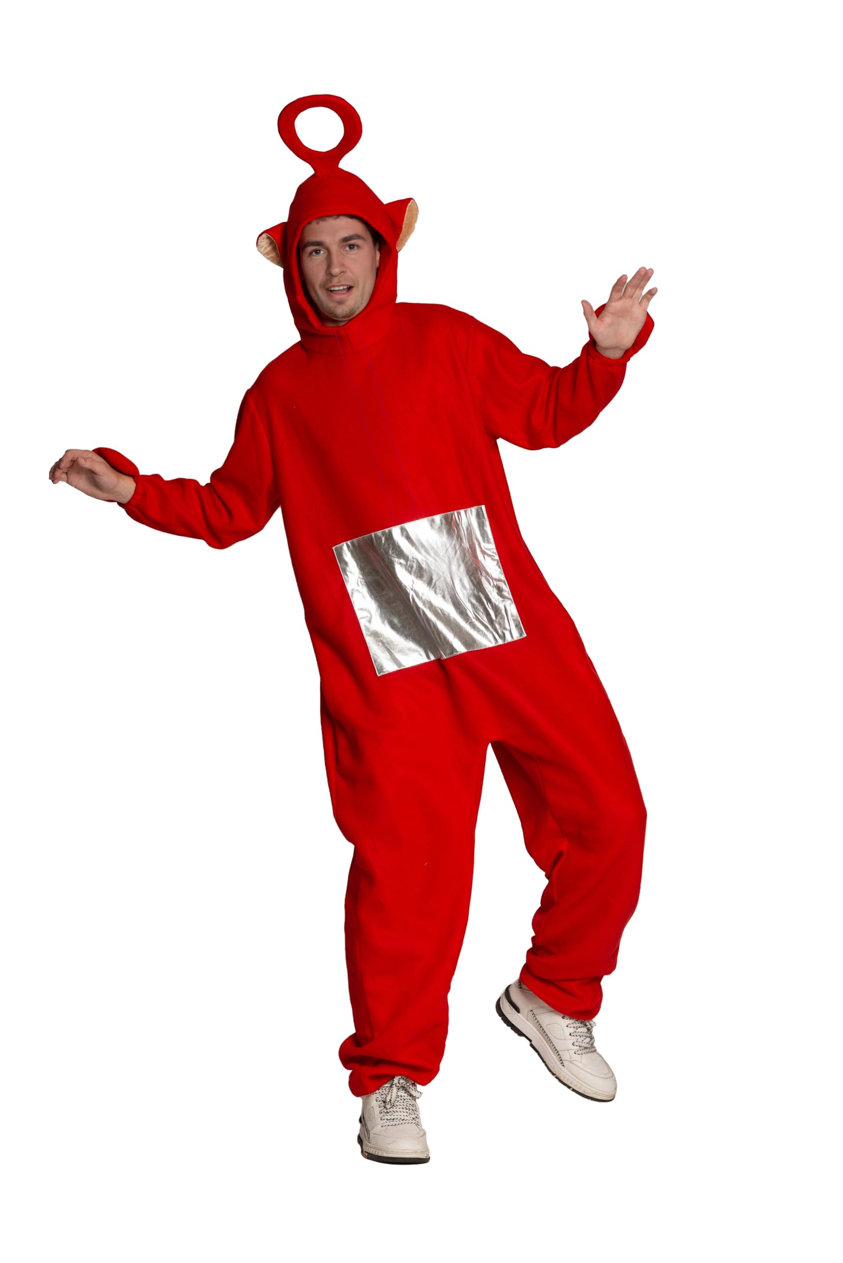 Partychimp costume personnage télévision adulte combinaison peluche onesie déguisement amusant pyjama à capuche unisexe carnaval fête thème jeu de rôle costume confortable