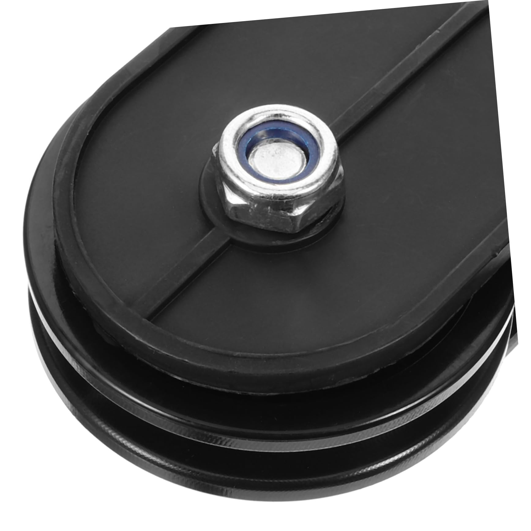 Koło pasowe do siłowni, koła pasowe łożyskowe, System krążków do linek fitness Czarny 13 x 7 x 3,5 cm