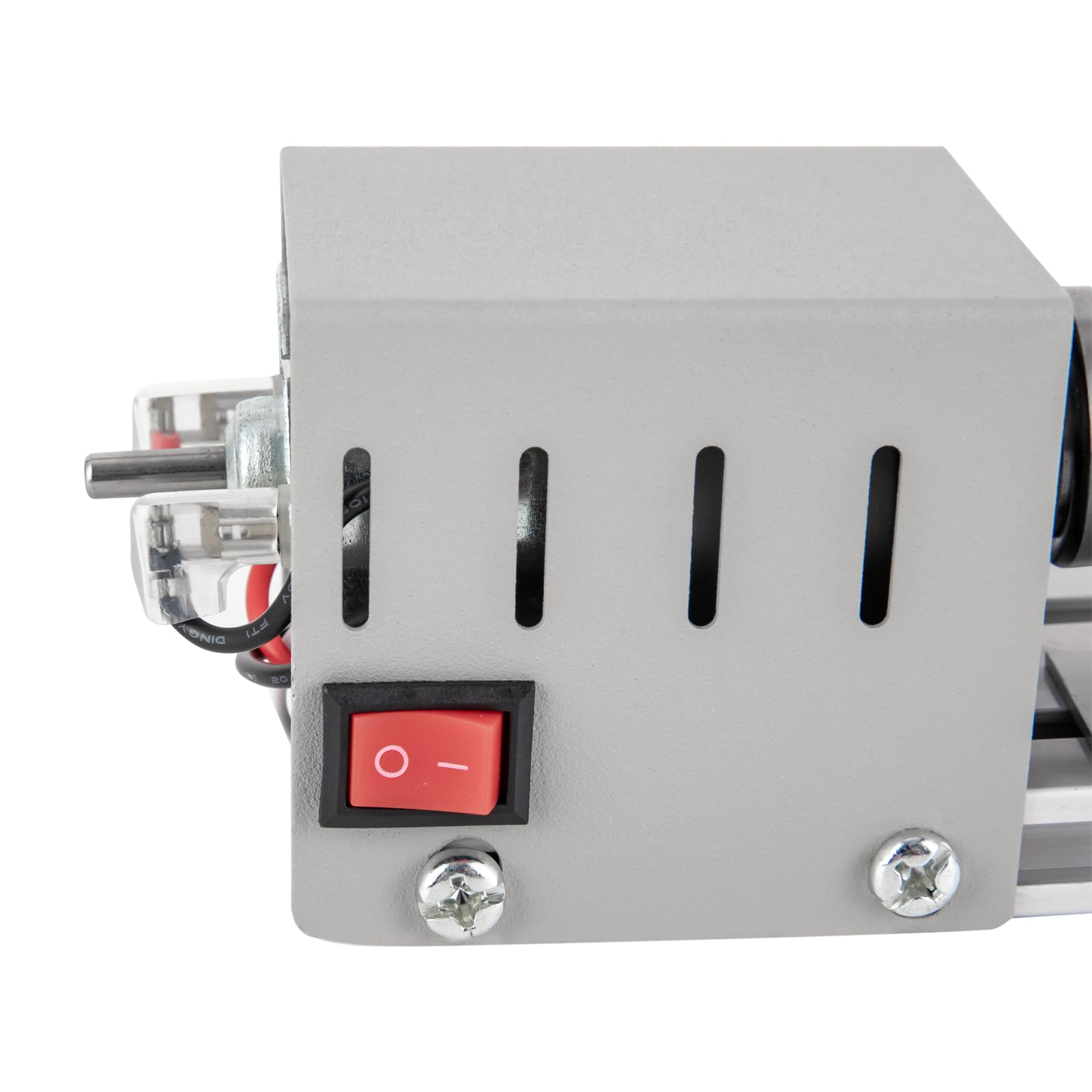 Mini torno de 96 W, 12-24 V, 9000 rpm, 7 marchas, fresadora de metal, rango de sujeción 0,02 – 0,24 pulgadas, torno de madera para grabado, lijado, corte