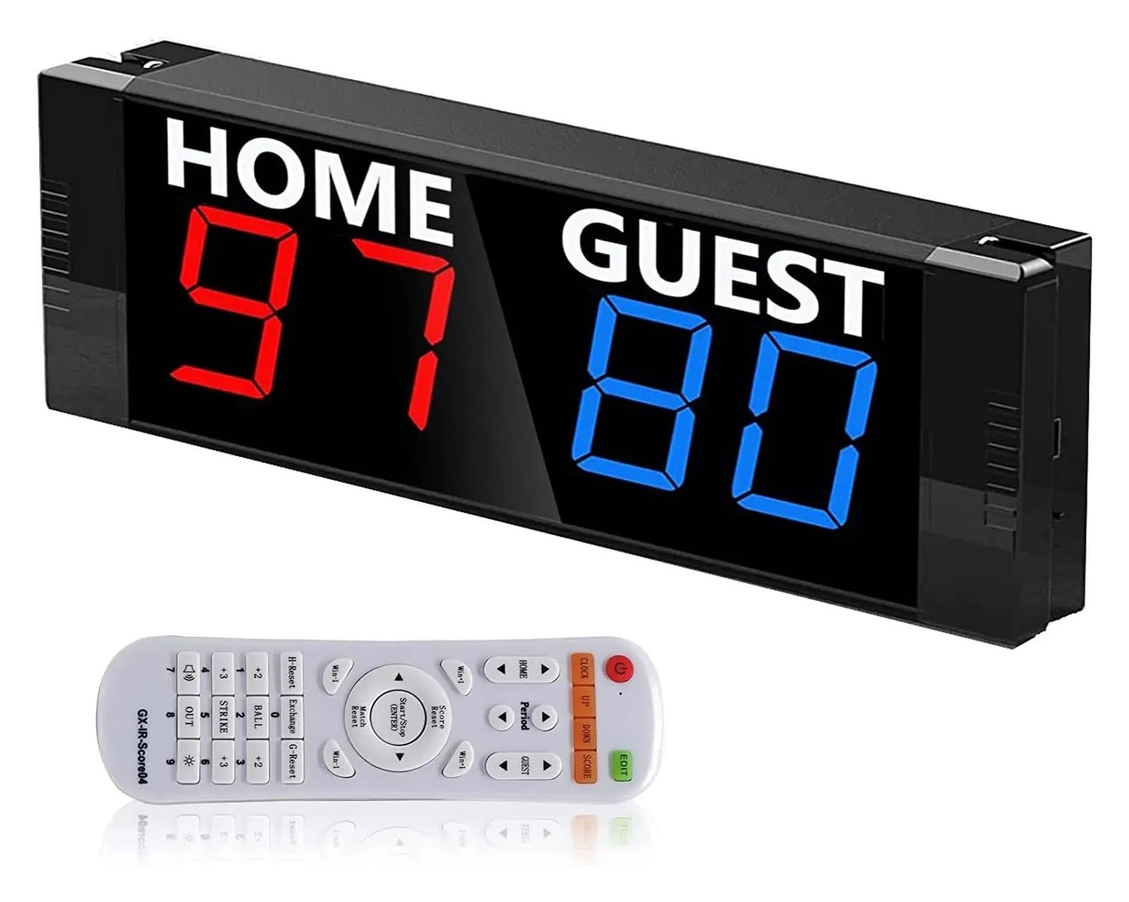 JVDDI Score Keeper Portable Led Digital Electronic Scoreboard With Remote For Sports Games Volleyball Table Tennis Ball