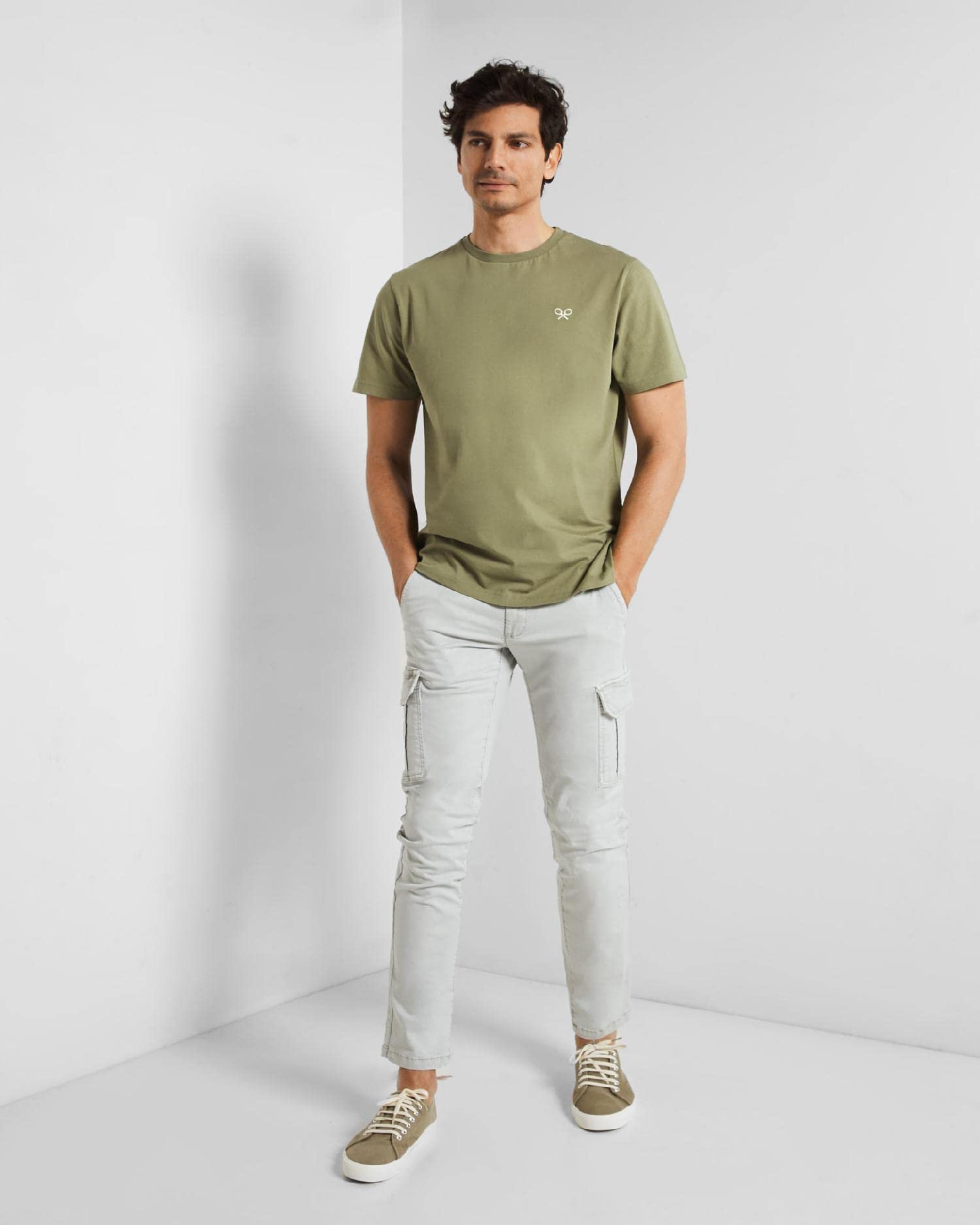 Compra Pantalon cargo soft piedra en SILBON