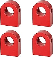 Vista 6 de 4 piezas de montaje de poste de cuerpo de aluminio CNC para Axial SCX10 PRO 1/10 RC Crawler Upgrade, 8G (negro)