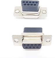 Vista 1 de PC Accessories - Conectores Pro DB9 hembra D-Sub tipo crimpado, paquete de 10 sin pin