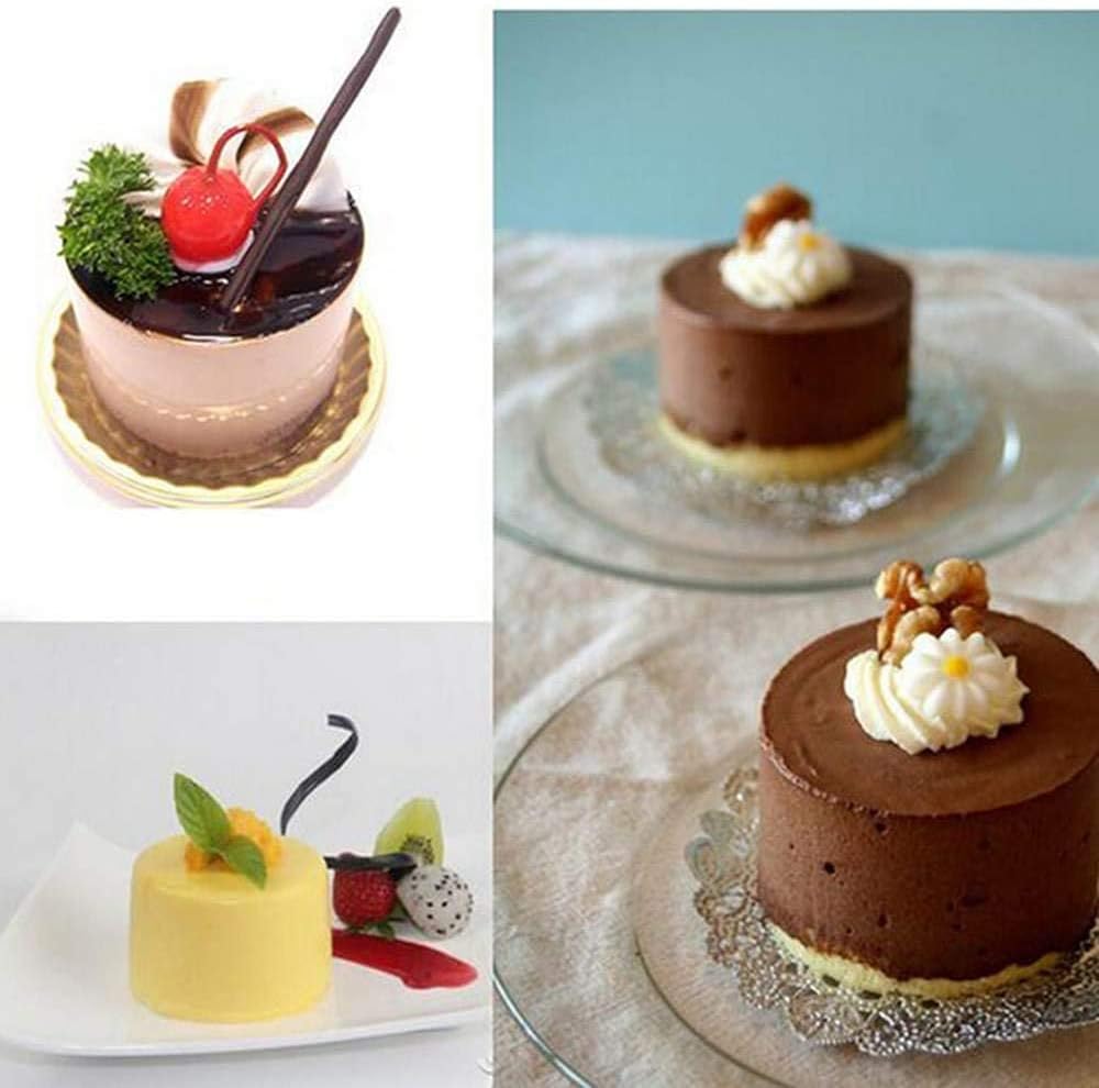 Tall Cylinder Silicone s for Baking Mousse Cake, 3D Silicone Baking