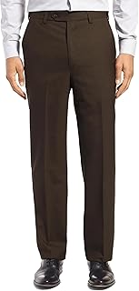 Men's Cozy Hidden Expandable Waist Dress Pants