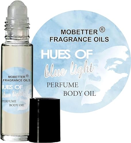 MOBETTER FRAGRANCE OILS Hues Of Blue Light - Aceite corporal de perfume para mujer MOBETTER FRAGRANCE OILS Hues Of Blue Light - Aceite corporal de perfume para mujer