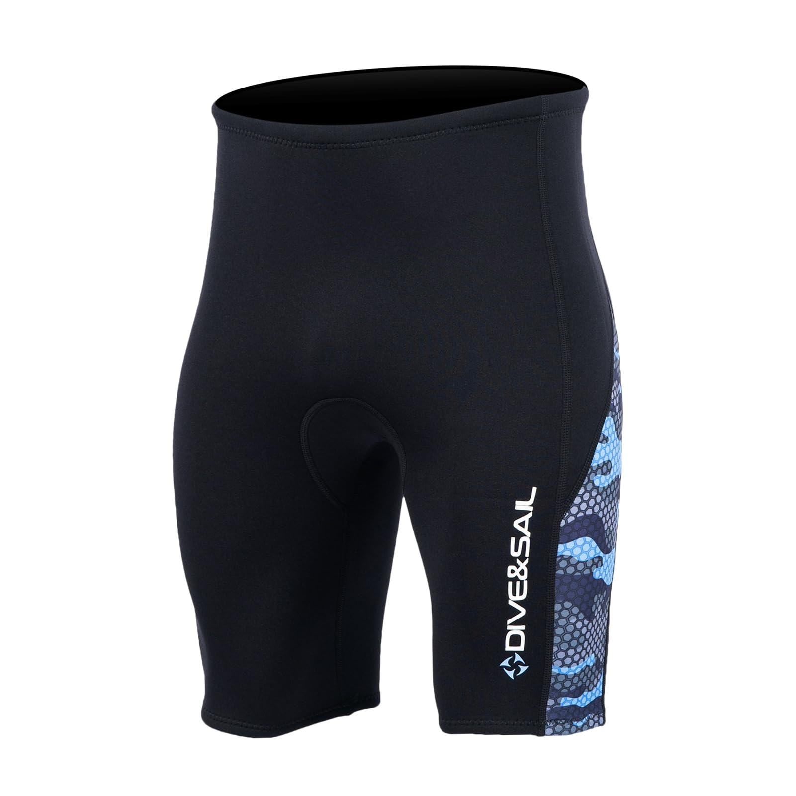 Short de plongée en néoprène pour homme, 2 mm d'épaisseur, pour la plongée, le surf, les sports nautiques, avec tuba et kayak