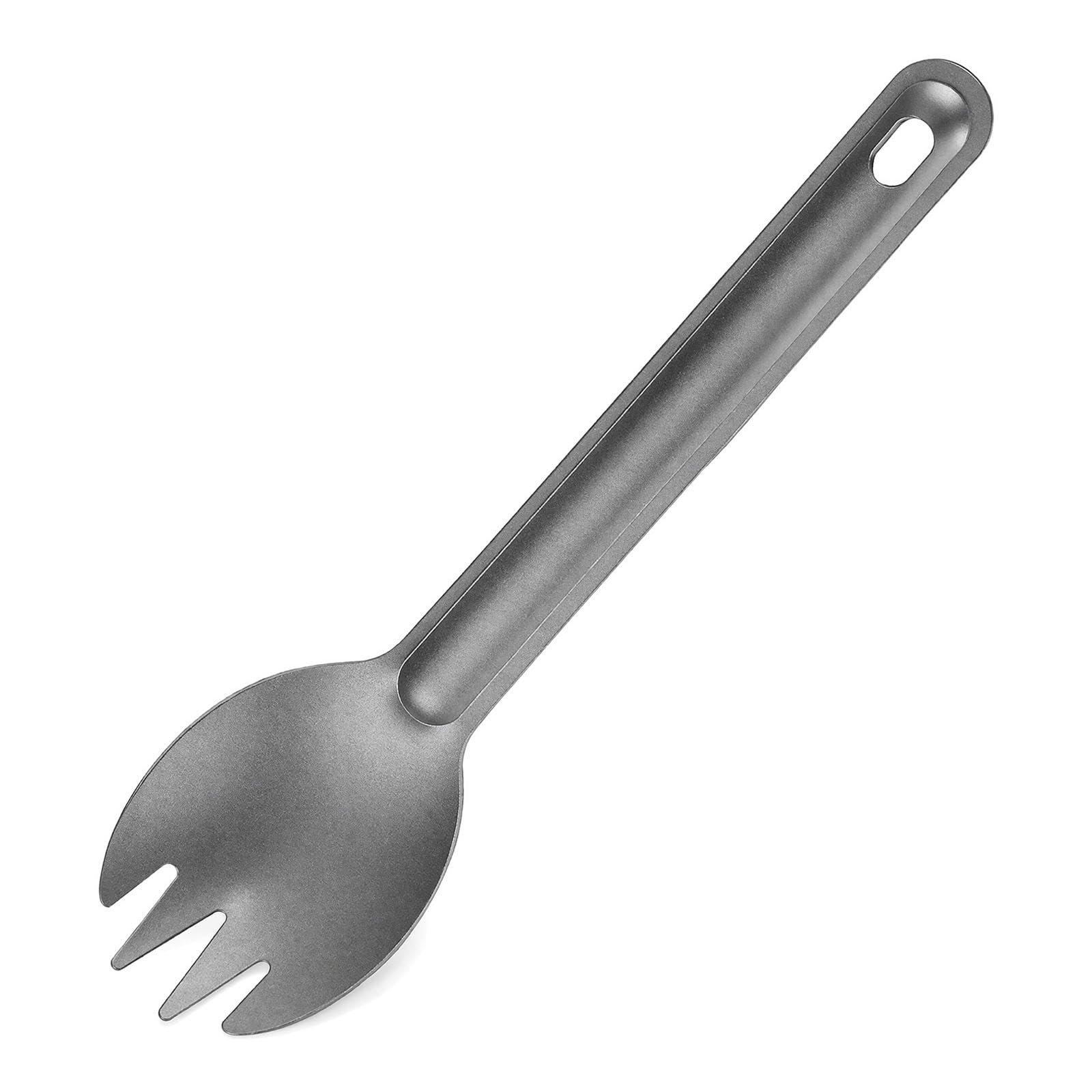 Premium Titanium Spork Long Handle Camping Cutlery Lightweight Portable Spoon Fork Combo for Outdoor Backpacking Hiking Picnic Travel and Home Use Durable Eco-Friendly Tableware