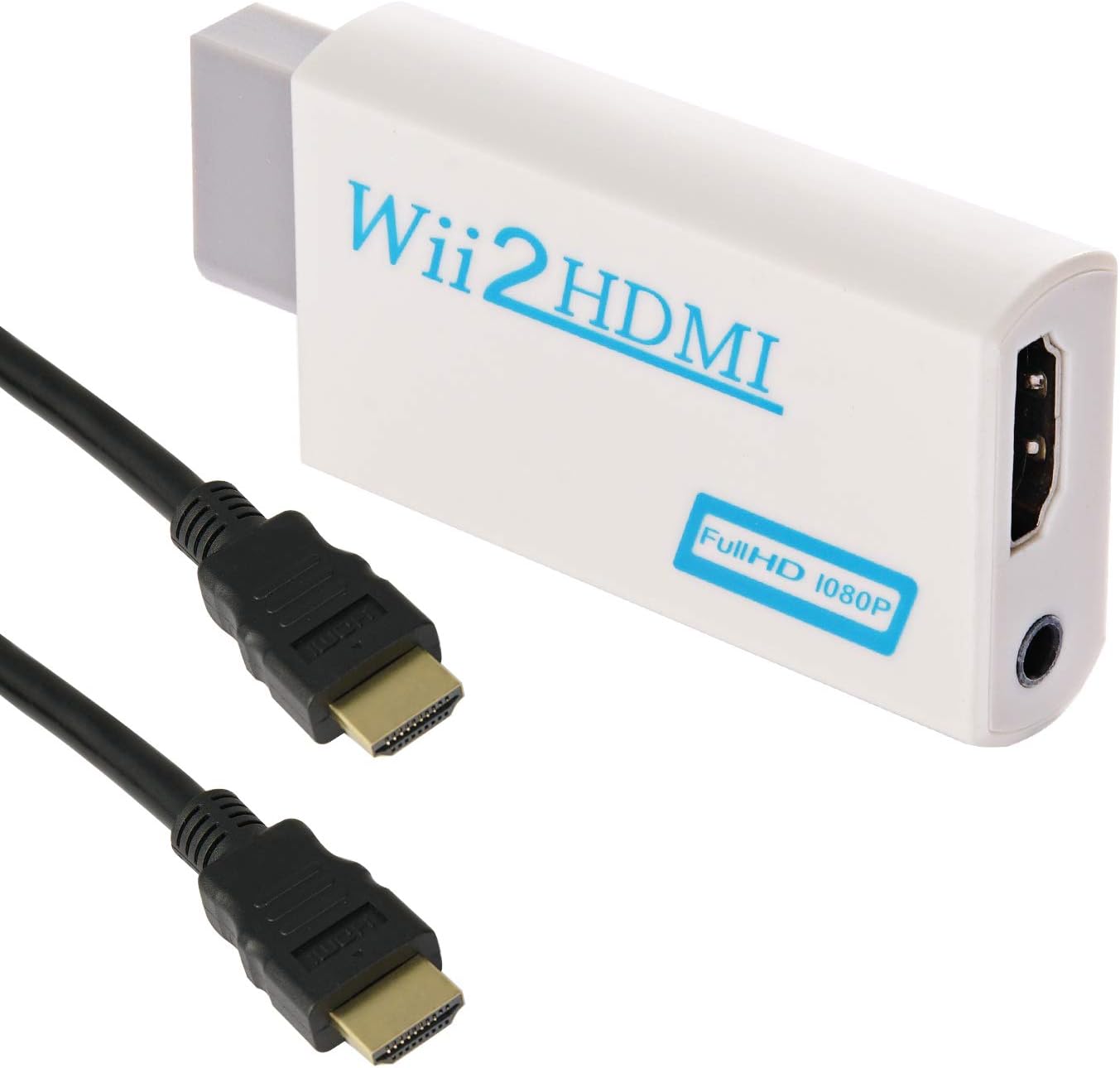 GoldOars Wii HDMI Adapter Wii zu HDMI Adapter 1080P/720P HD Converter