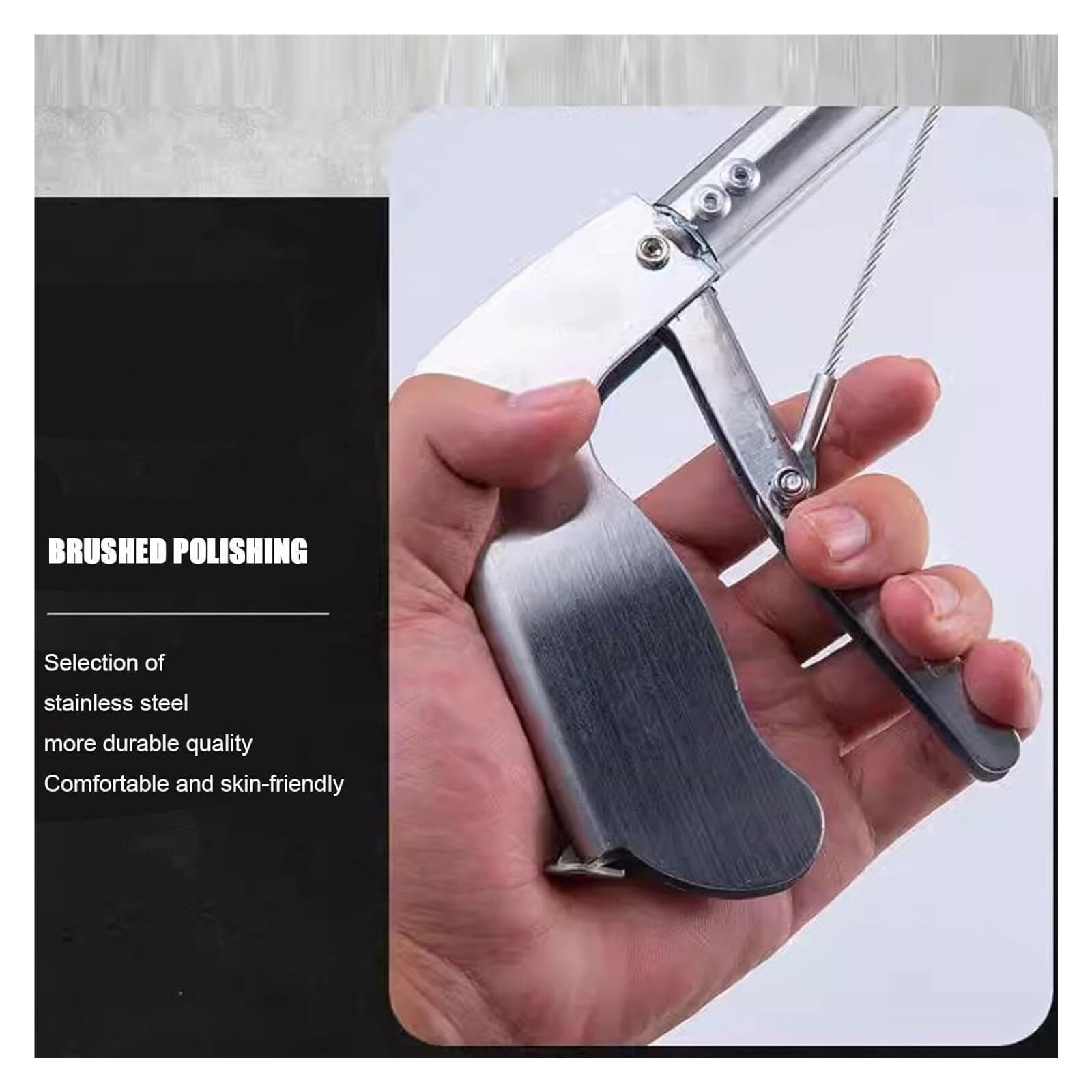 Pinza Raccogli Oggetti, Pinza telescopica Multifunzionale, attrezzo di Presa, ausilio for la Mobilità, Braccio di Presa, Raccoglitore di rifiuti, Bastone da Giardino