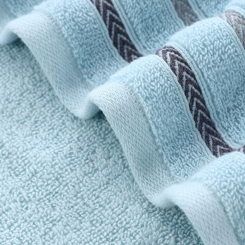 6 asciugamani in puro cotone a 32 fili, asciugamano per la casa in morbido cotone super morbido altamente assorbente per doccia, piscina, spa, palestra, asciugamano per uso quotidiano 35 x 75