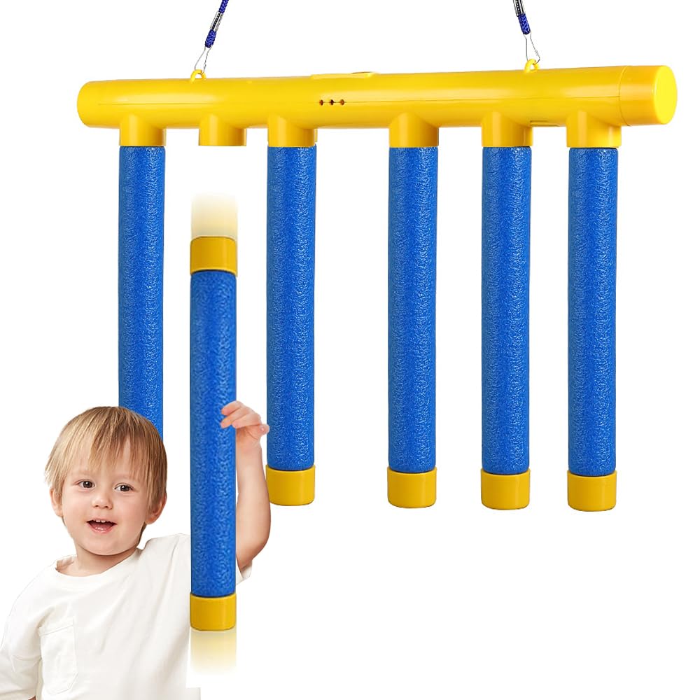 Dhqkqg Catching Sticks Game, Falling Sticks Catching Game, Drop It Catch It Win It Reaction Game with 3 Dropping Speeds, Drop Stick Game, Hand Eye Coordination Game for Kids Adults Birthday Christmas