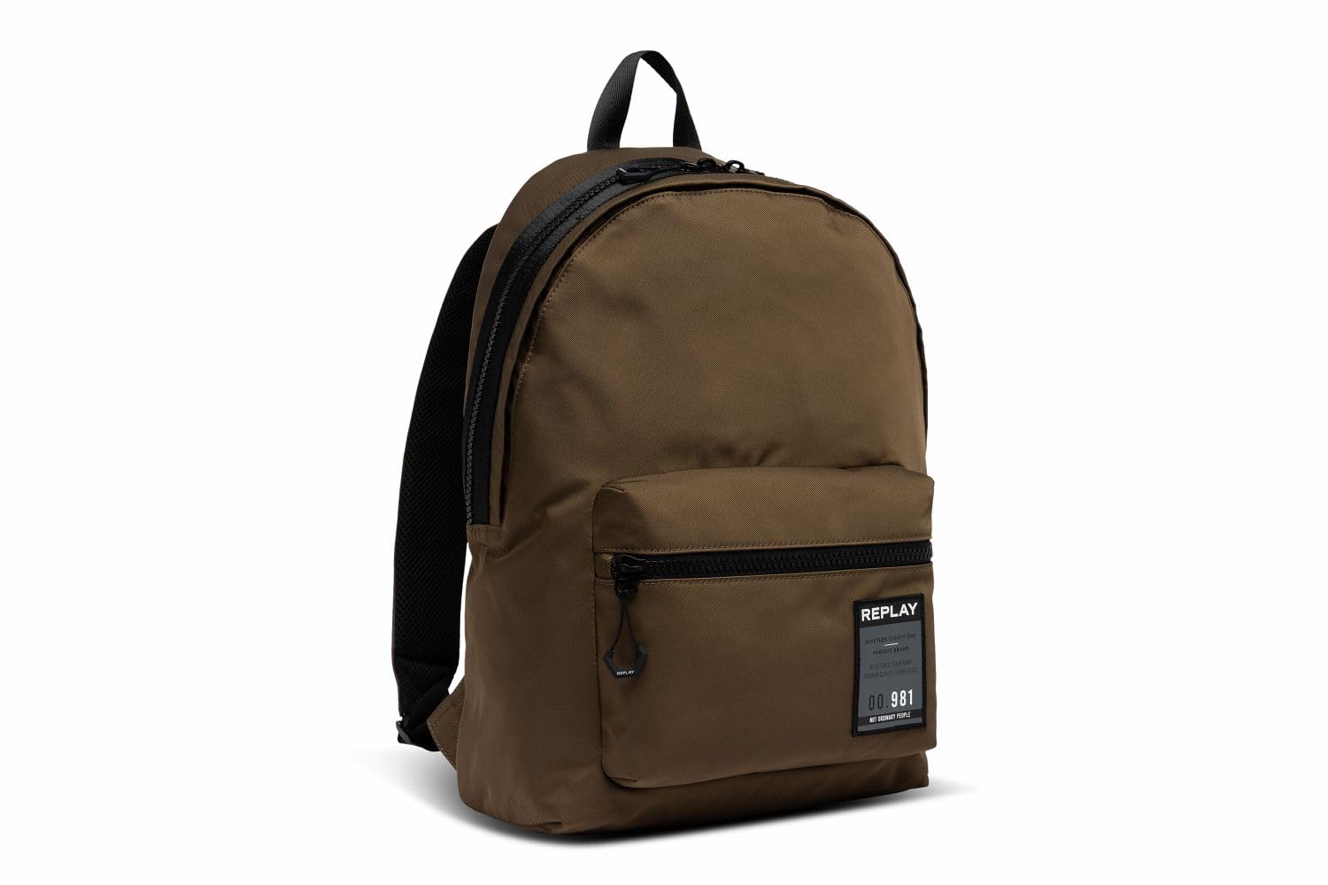 BOSS Sac à dos de loisirs noir gris foncé en cuir pour homme - Zair
