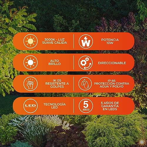 Reflectores de luz para exteriores Marca Tecnolite (2)