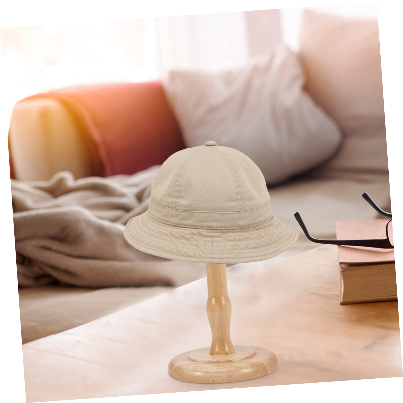 Porte-chapeaux de Dôme en Bois, Style Vintage, Khaki