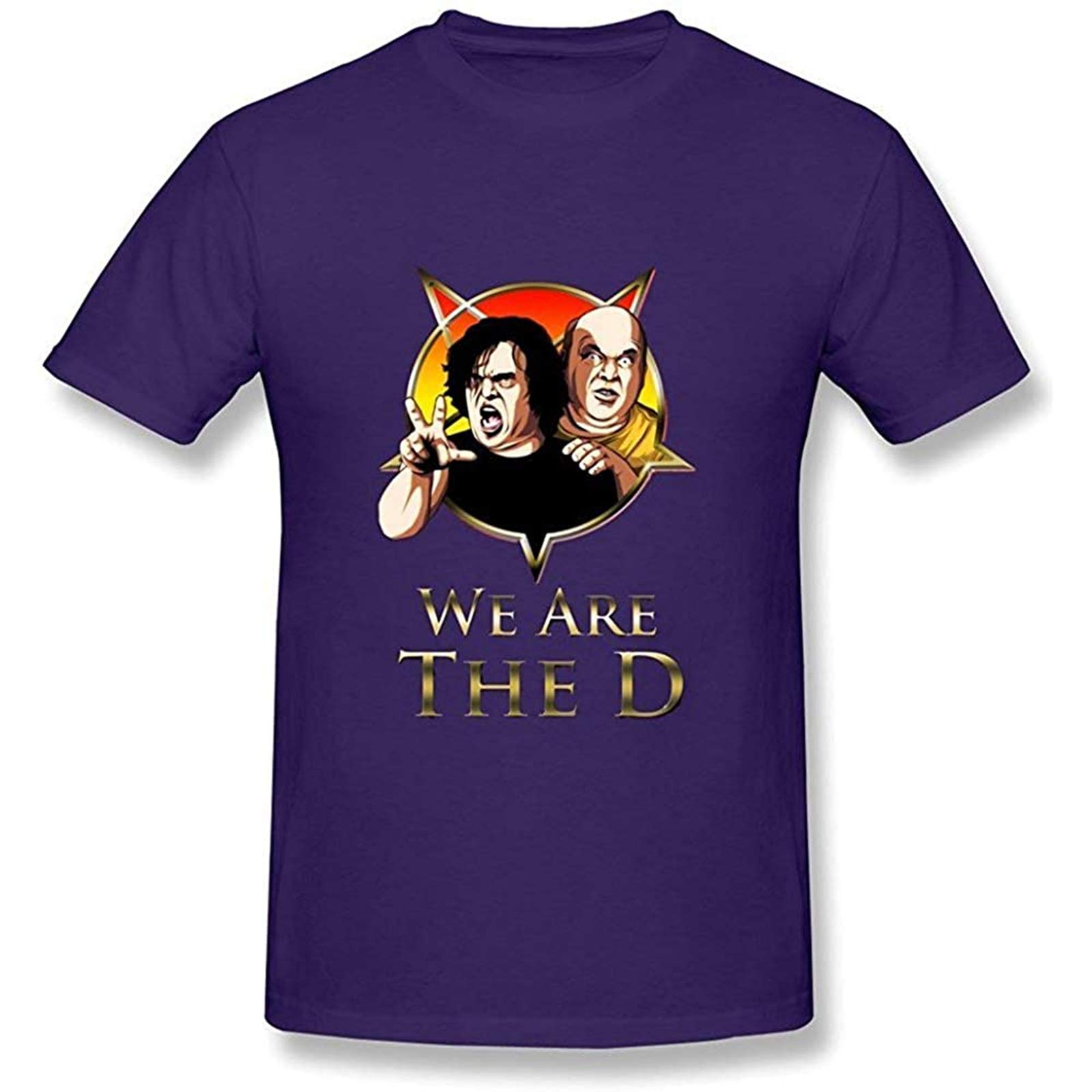 Men's Tenacious D The D T Shirt Purple