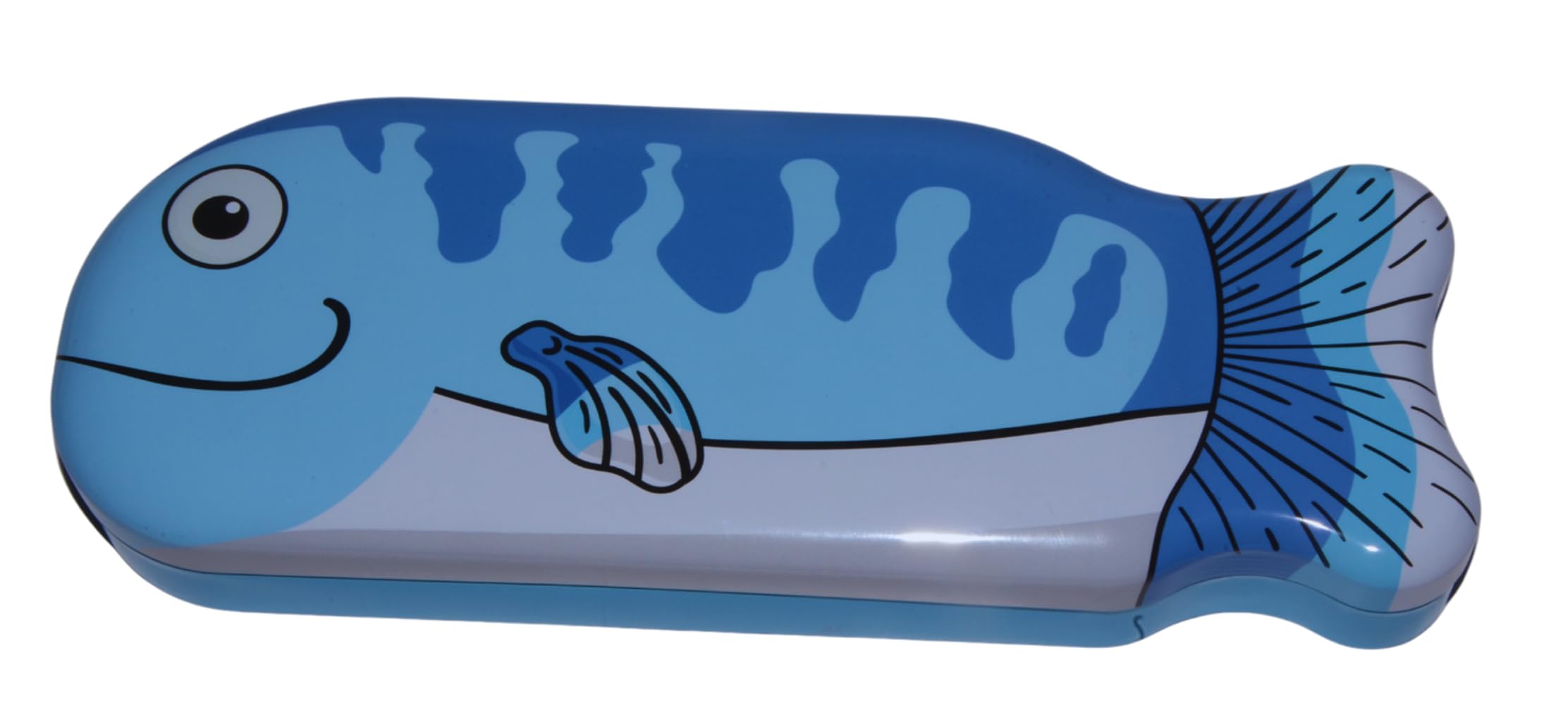 Crackles Metal Pencil Box for Kids - Pencil Case for Stationary Items - Kids Boys/Pencil Case for Students School Supplies -Birthday Return Gift for Kids (pack of 1, Blue) (B0CXT69QBP) Amazon Price History, Amazon Price Tracker