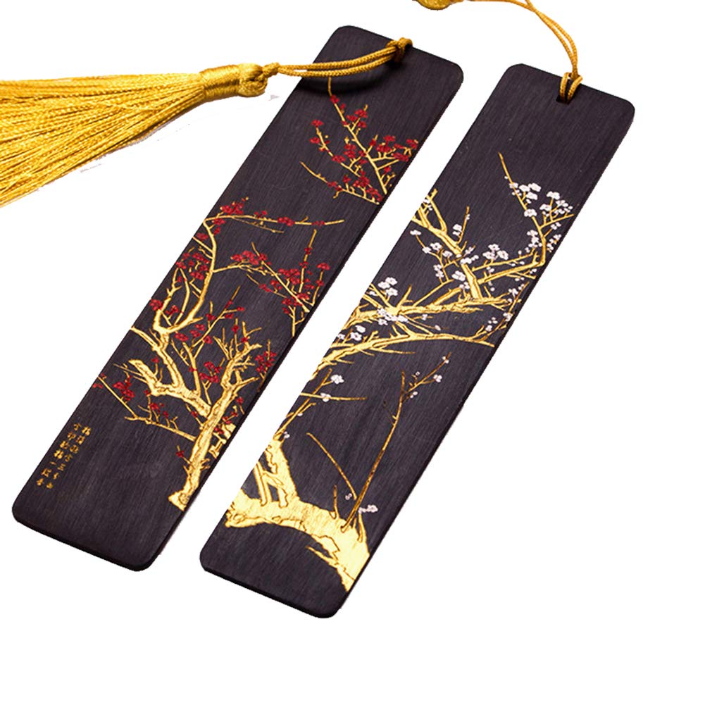 Hochwertige Antike Lesezeichen Aus Mahagoni, Exquisite Quasten-Geschenk-Lesezeichen, Geschnitzte Lesezeichen Im Chinesischen Stil.