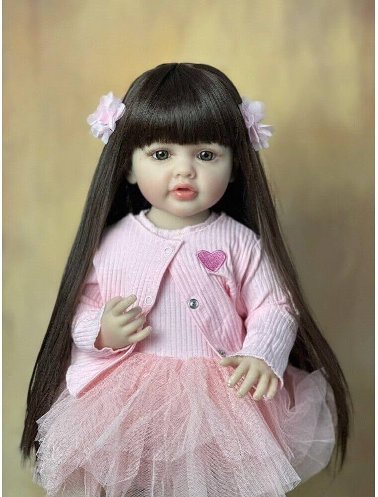 ❀専用ページとなります❀★新品★リボーンドールおしゃれな女の子55cm Amazon | Protow リボーンドール 55cmリアルな 笑顔赤ちゃん人形