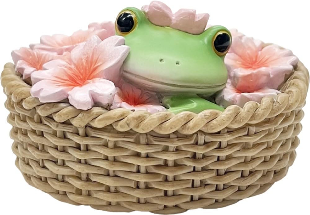 Amazon.co.jp: ダイカイ コポー Copeau 桜からひょっこりするカエル