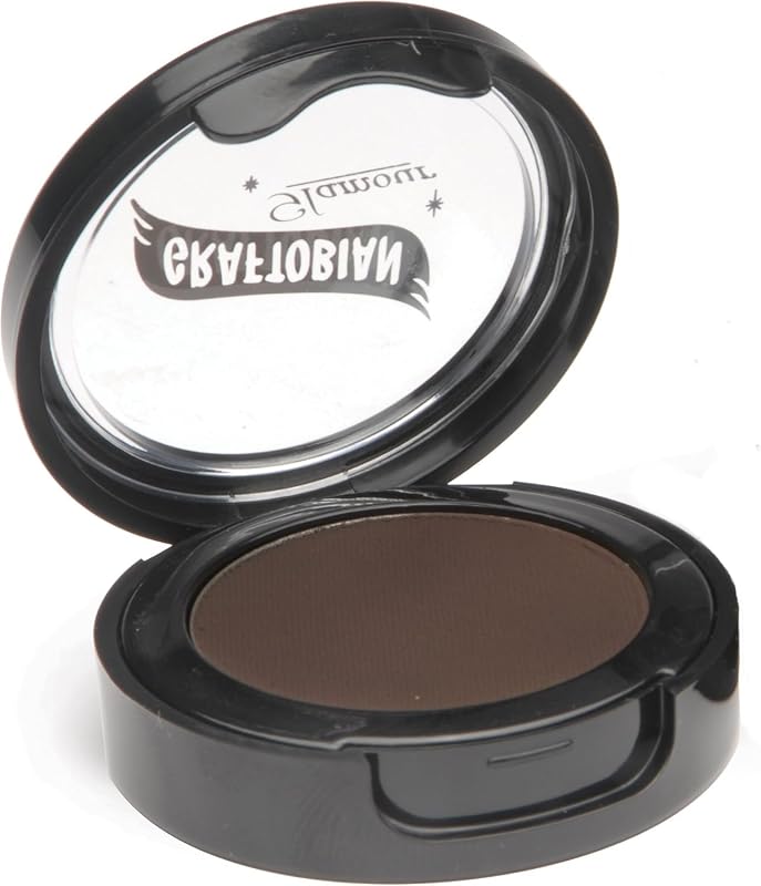 Espresso Brown Cake Eyeliner, Long-Lasting, Water-Activated Pressed Powder, Versatile, Easy to Apply Formula, Easily Removed