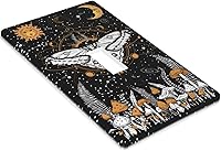 Vista 46 de Toggle Light Switch Wall Plate, Japanese Cherry Blossoms Mountain Tower Double Switch Cover, Size 2-Gang 4.5" X 4.5