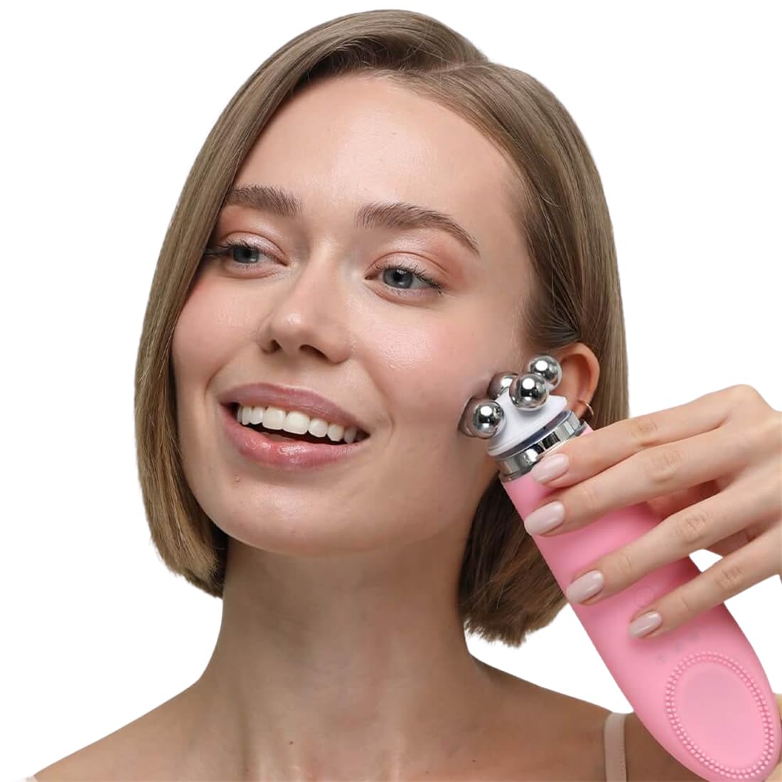 Tragbares Anti-Aging Gesichtsmassagegerät mit Mikrovibration | sanfte Faltenreduktion & Hautstraffung | verbesserte Wirkstoffaufnahme – für Damen mit reifer Haut Beauty-Tool für Zuhause, Büro & Reise