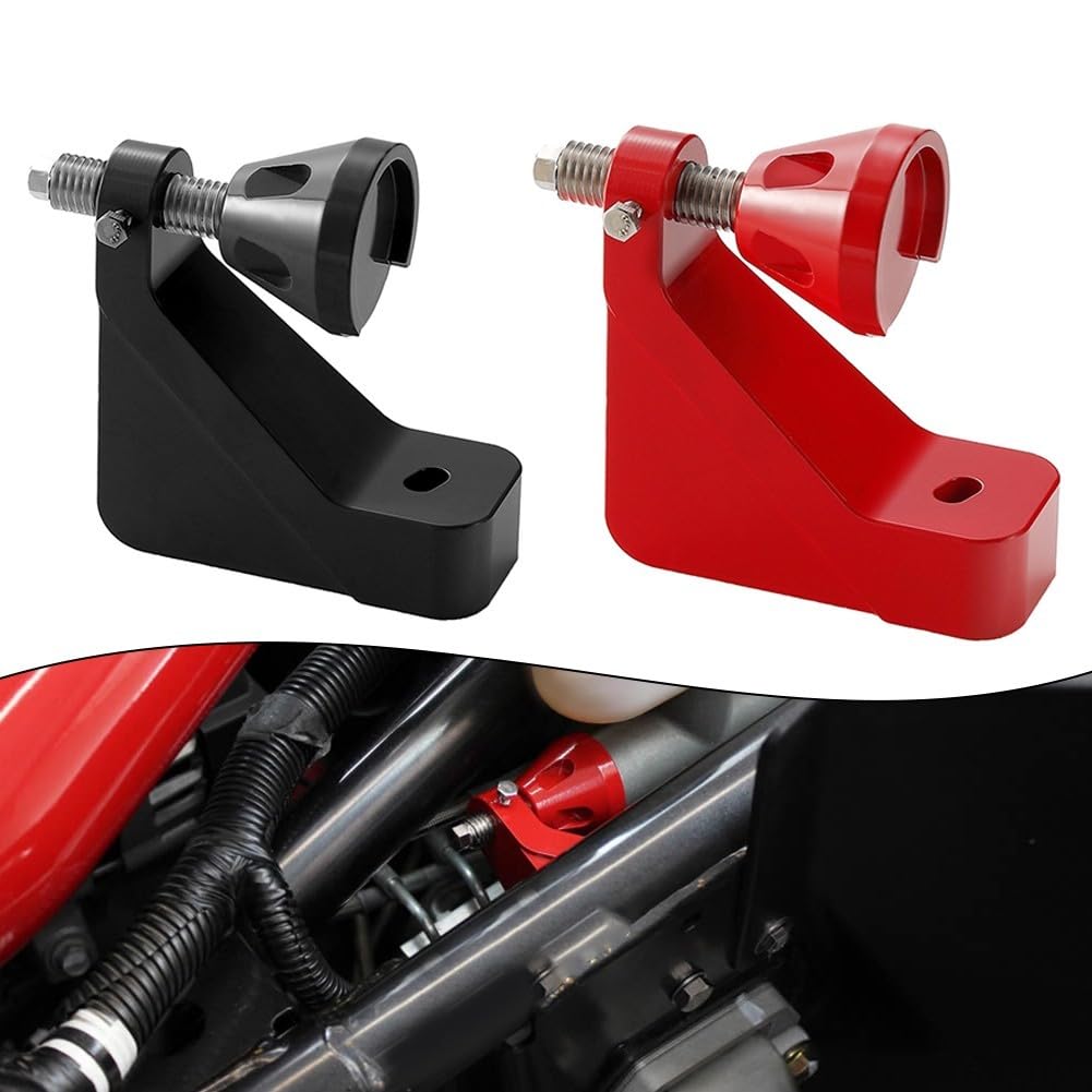 Soporte de cilindro maestro de freno para Polaris Slingshot 2015 a 2019, pieza de acero que refuerza el sistema de freno y mantiene la eficiencia de la presión hidráulica (negro)
