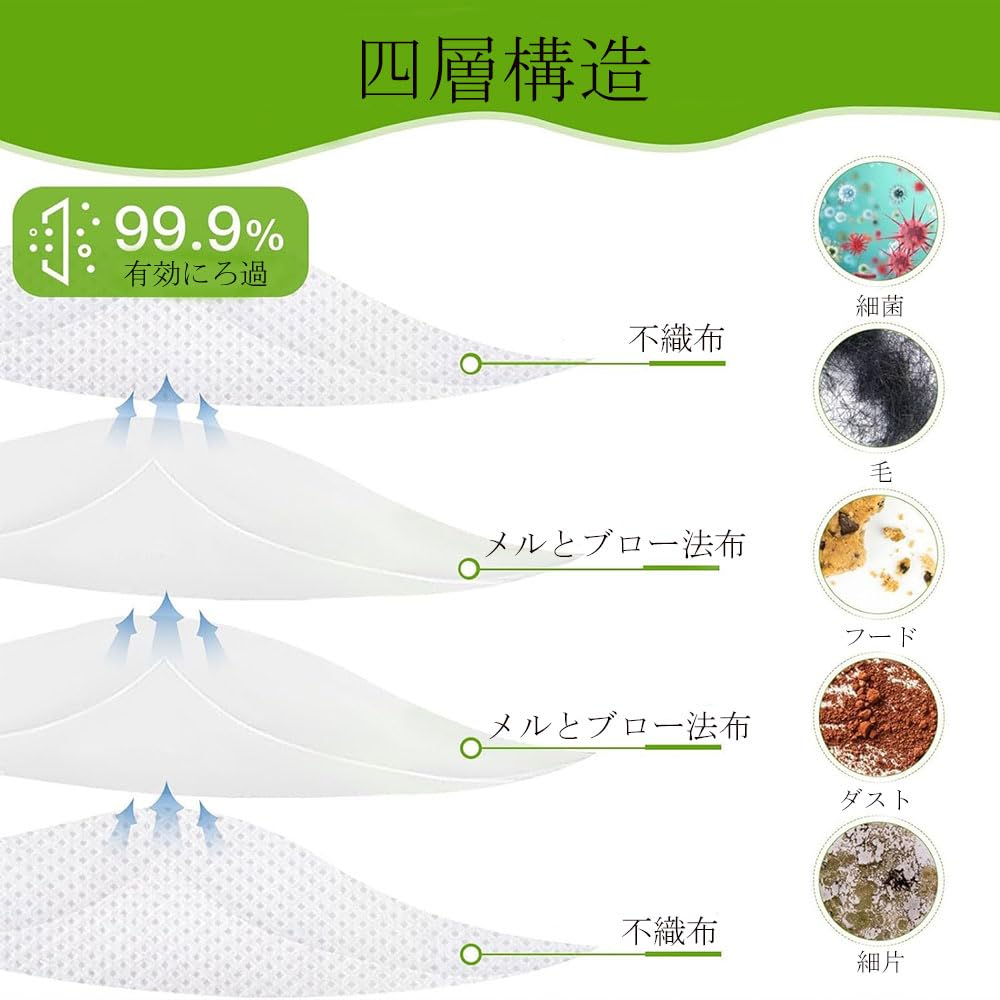 Amazon.co.jp: 10PCS アイロボット(iRobot) ルンバ紙パック E5/i7+/j7