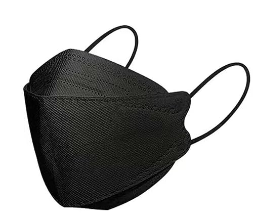 VERNASSA KN95 - Cubrebocas desechables, 40 unidades, cubrebocas de protección transpirable