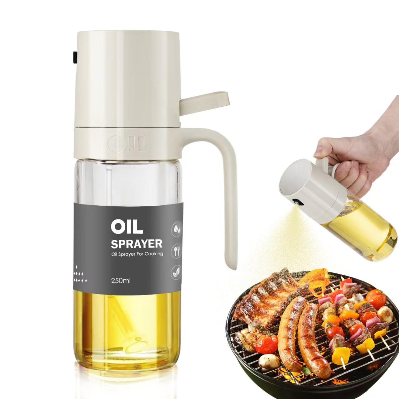 Amazon.co.jp: AUTAKI オイルスプレー オリーブオイル 250ml 【日本