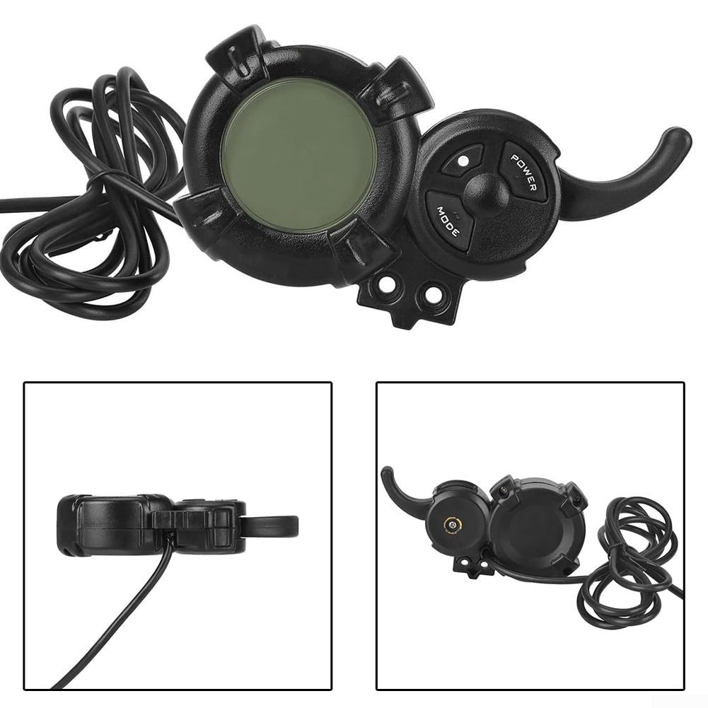 EYE Écran LCD d'accélérateur pour trottinette électrique Dualtron Thunder – Mise à niveau avec écran vibrant, vitesse réelle et batterie