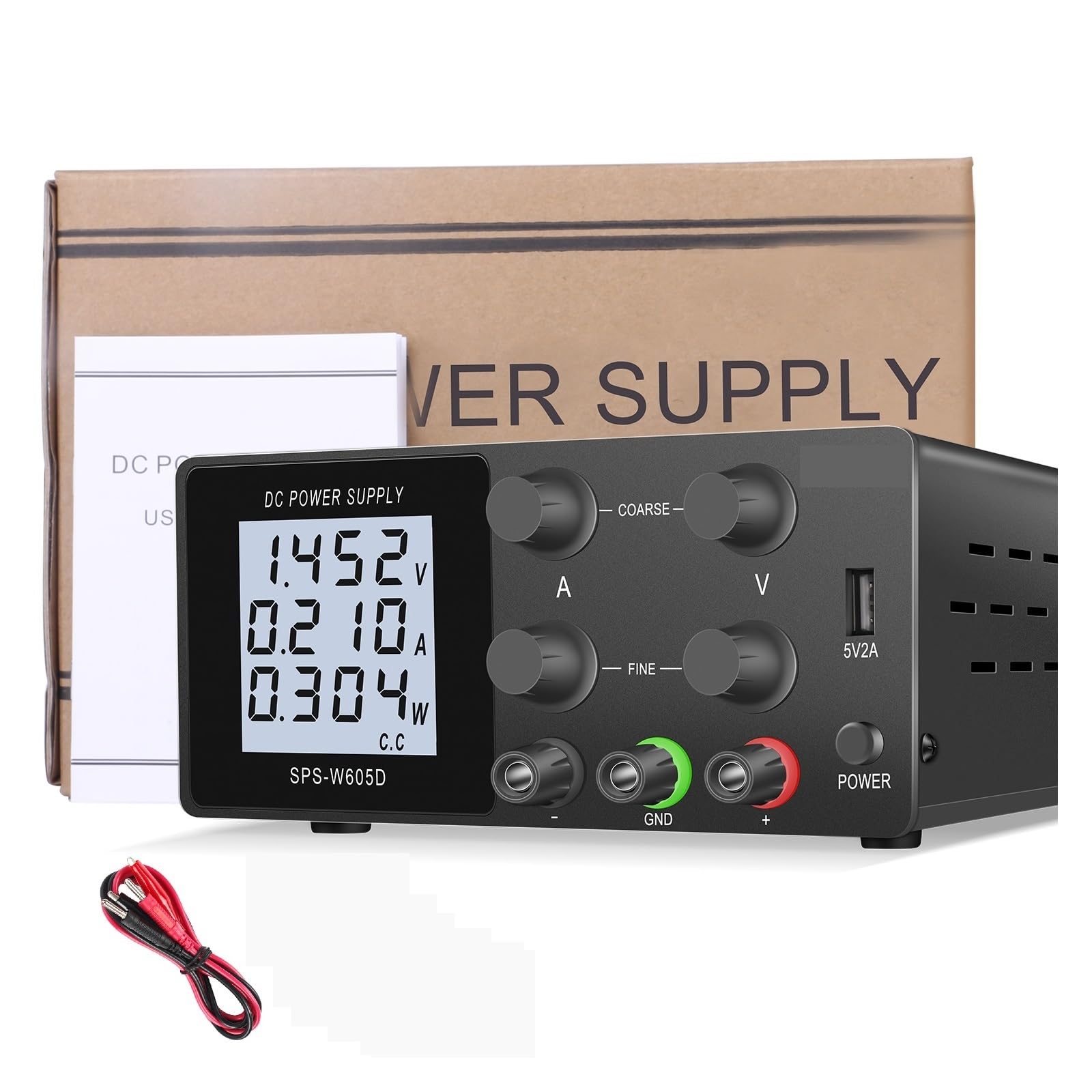 Zasilacz LCD Dightal o mocy 300 W, regulowany, 30 V, 10 A, 12 V, 3 A, przełączany, regulowany, stabilizator napięcia, źródło zasilania DC, do laboratoriów, prac elektronicznych, majsterkowania itp.