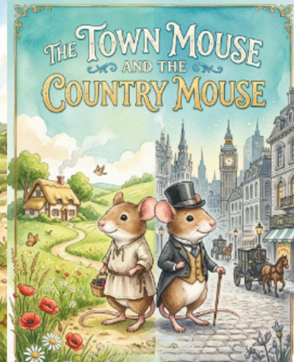 The Town Mouse and the Country Mouse: A Story About Appreciating What You Have (Bedtime Tales)