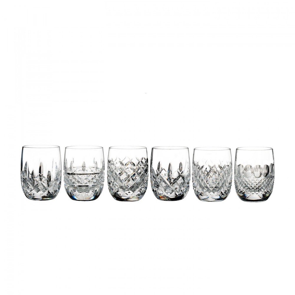 Waterford Connoisseur Lismore Heritage Tumbler Rounded Set of 6
