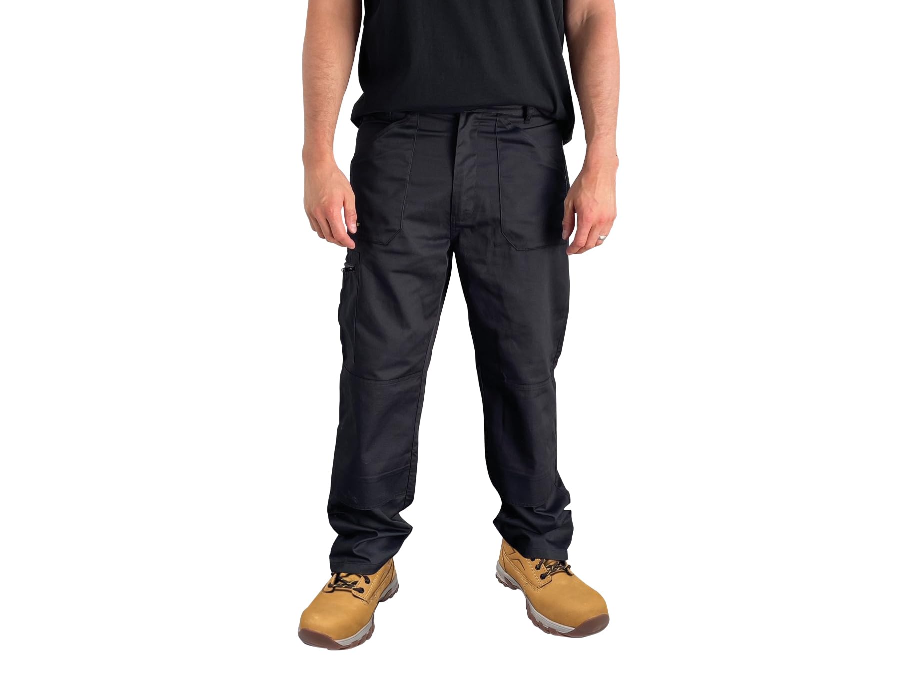 Stanley Texas Cargo Trousers W36 L31 Black