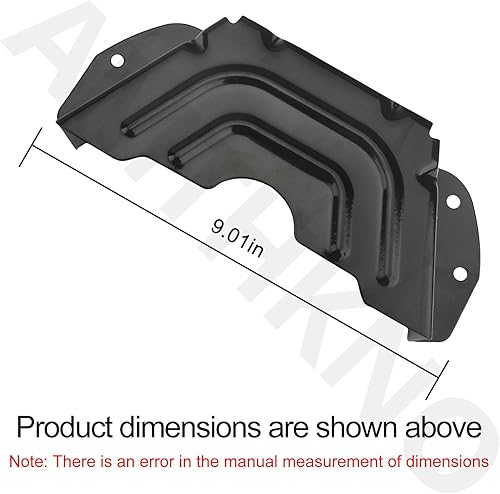 Miniatura 10 de 783-06424A-0637 - Cubierta de cinturón de cubierta negra compatible con MTDCraftsmanTroy-BiltHusky cortacésped de 42 pulgadas y 46 pulgadas,