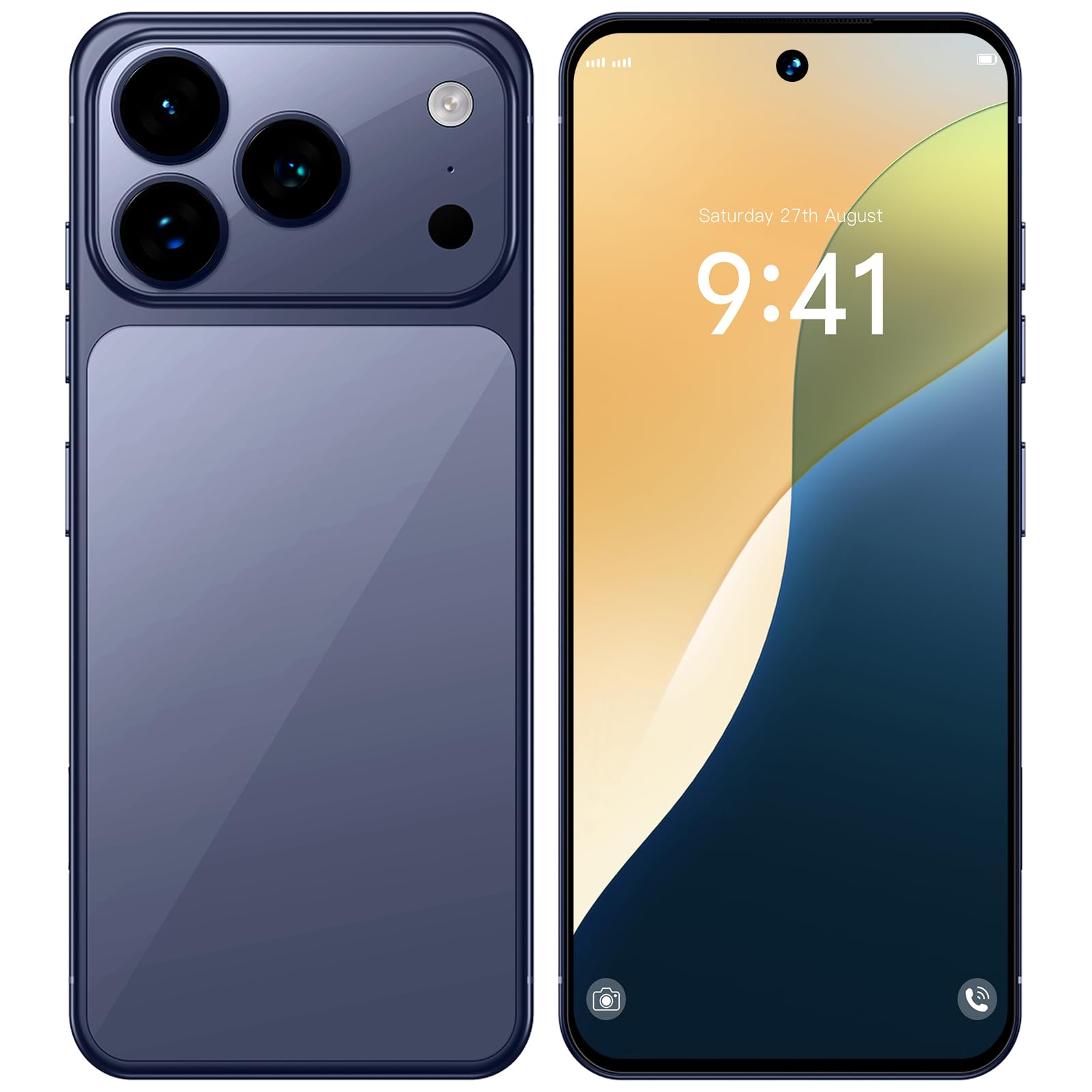 A17 Pro Max 5G Téléphone Débloqué : Écran 7,3 Pouces, Appareil Photo 78MP+108MP, 8000mAh – Puissance Et Autonomie !